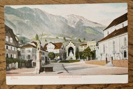 Stans Dorfplatz Winkelried-Denkmal 1904, n. Zürich