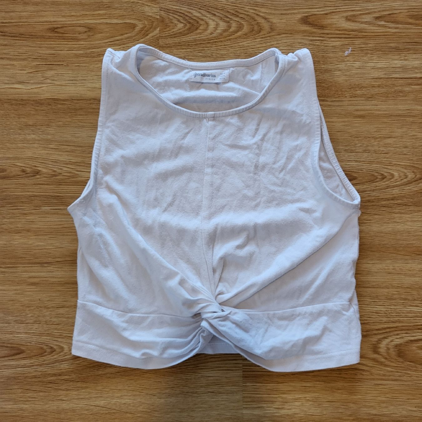 Stradivarius Top: Crop top y2k noué devant – Usato da Montcherand venduto da mam_6ctf