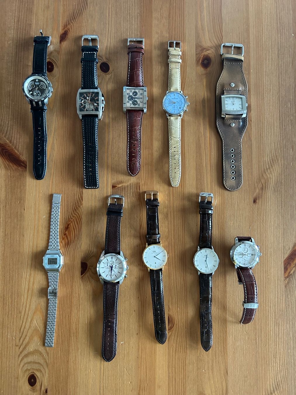 Montres: Sammlung von 11 Herrenuhren,  diverse Marken – D'occasion à Zürich par KainAbel