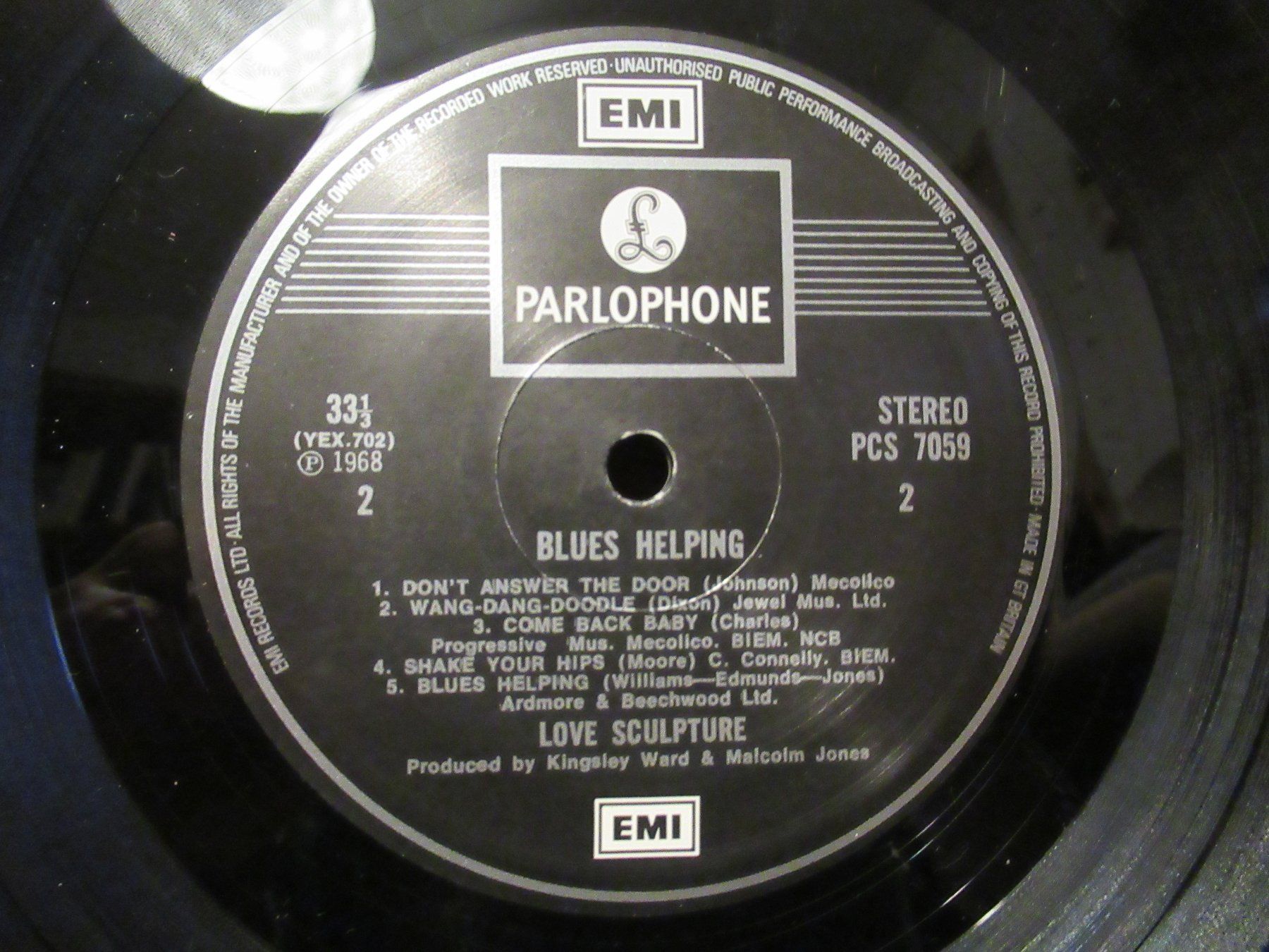 Schallplatten: LOVE SCULPTURE - BLUES HELPING – Gebraucht aus Grône von Mire01 1
