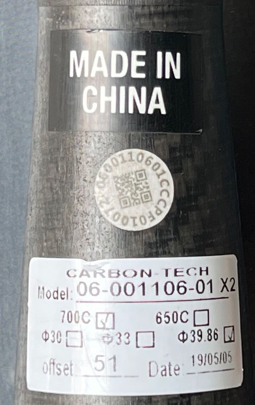 Salsa Pezzi di ricambio: Salsa Firestarter Carbon Gabel | USB SINEWAVE CYCLES REACTOR – Usato da Münsingen venduto da Omasaki 5