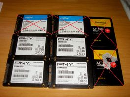 1 stück 120/128gb ssd. Getestet.