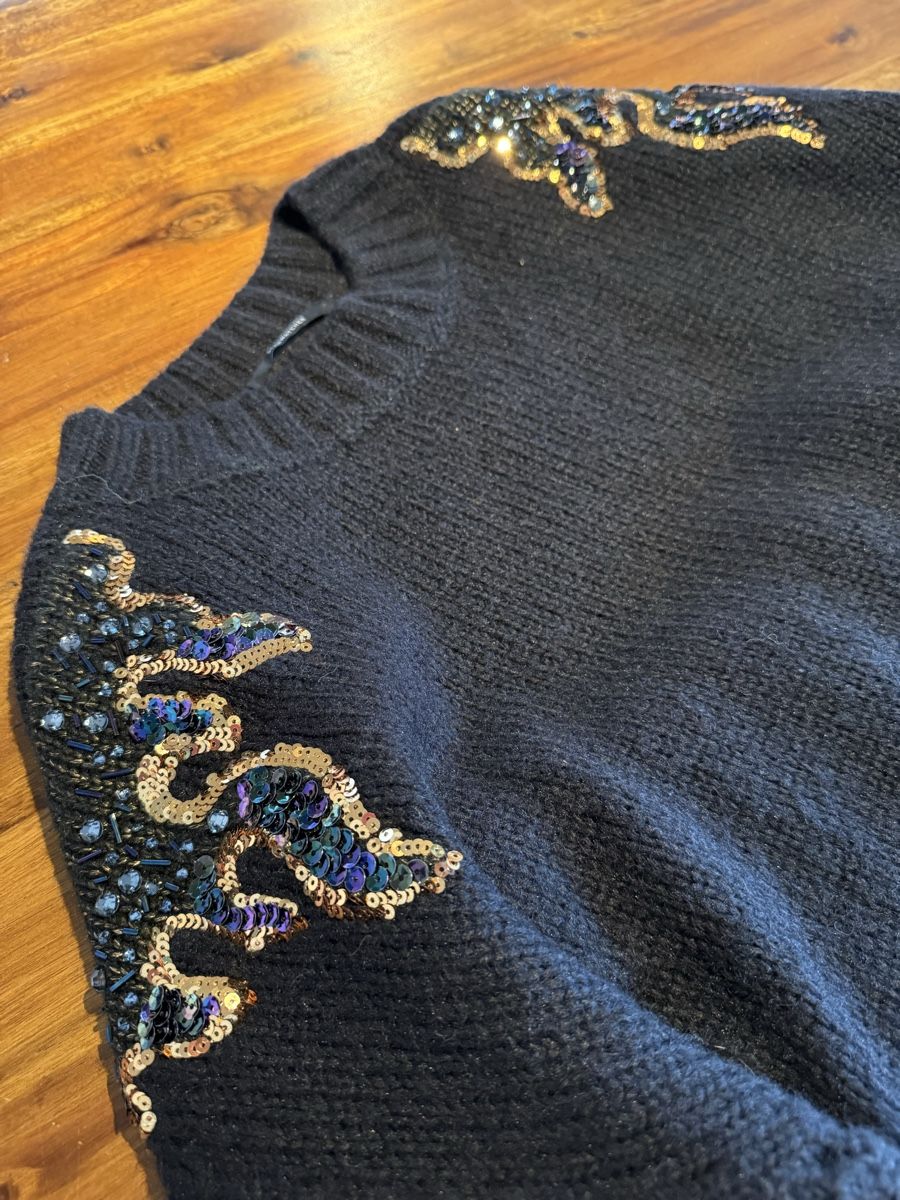 Maison Scotch Maglioni & Felpe: Schwarzer Pullover von Scotch & Soda – Nuovo (secondo la descrizione) da Luzern venduto da Itsclaire 3