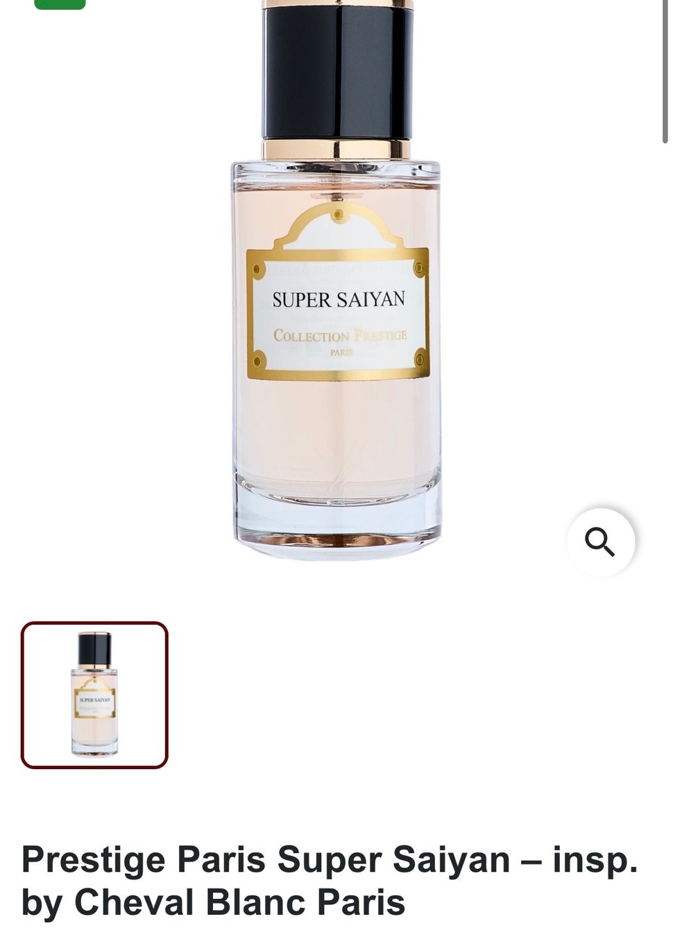 Profumi & Eau de Toilette: Prestige Paris Super Saiyan  Abfüllung EDP 2ml. – Nuovo e nell'imballaggio originale da Zürich venduto da deruja 2