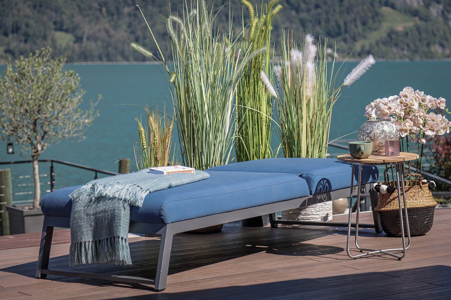 Viplounge Sedie a sdraio: Liegestuhl mit Outdoor Stoff Sunbrella – Nuovo e nell'imballaggio originale da Uznach venduto da viplounge 1