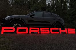 Insegna Porsche 4 metri