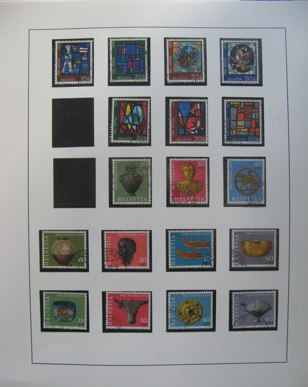 Alle Briefmarken: PP 1939 - 1981 – Gebraucht aus Frauenfeld von Interessent1 7