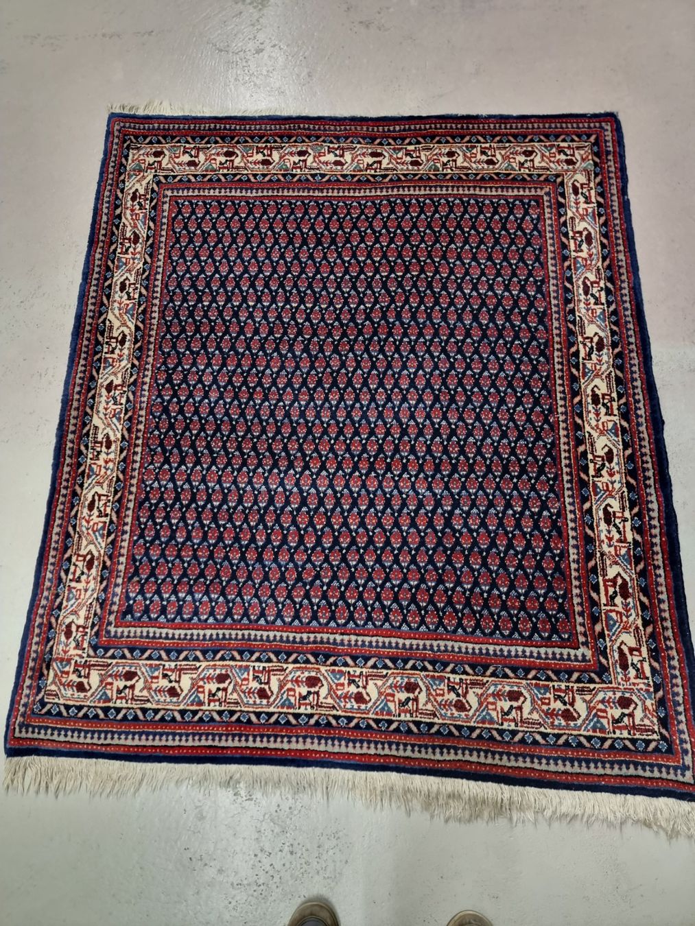 Tappeti: 135x165 Perser Saruk Mir – Usato da Olten venduto da OrientDeko