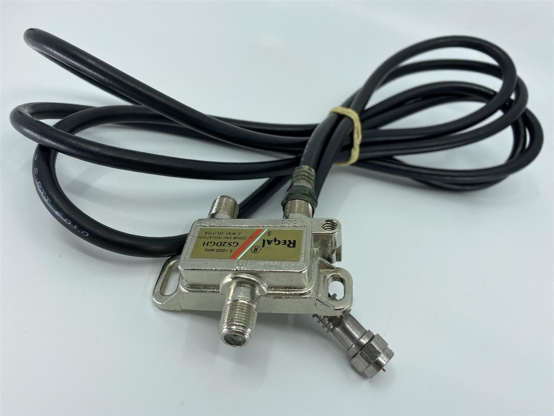 Cavi: REGAL GS2DGH Coaxial Splitter Kabel – Usato da Langwiesen venduto da Restposten-24
