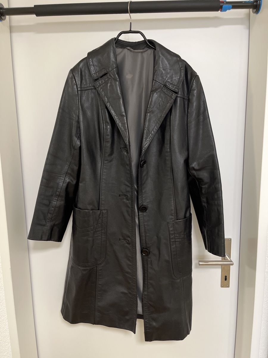 Cappotti: Vintage Ledermantel schwarz S/M – Usato da Richterswil venduto da Nic_s
