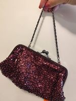 Wunderbare vintage Tasche mit Pailletten von Ingra Pel 