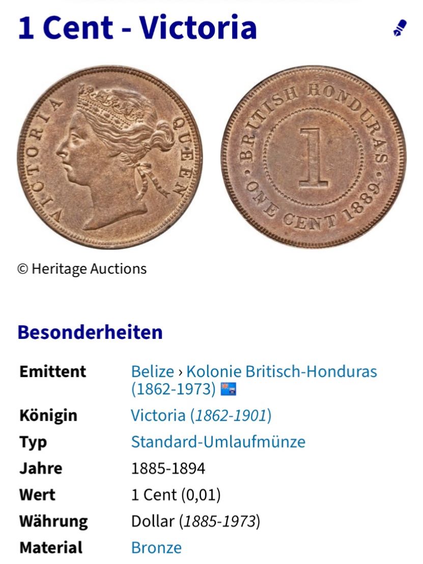 Tutti le monete: Straits Settlements 1 Cent 1874 münze – Usato da Neuenhof venduto da Mastermind-00 2