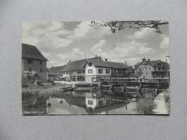 Karte Hochfelden ZH 1927 am gestauten Bach