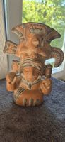Azteken Tonfigur,, Antik-Stil, handgefertigt.