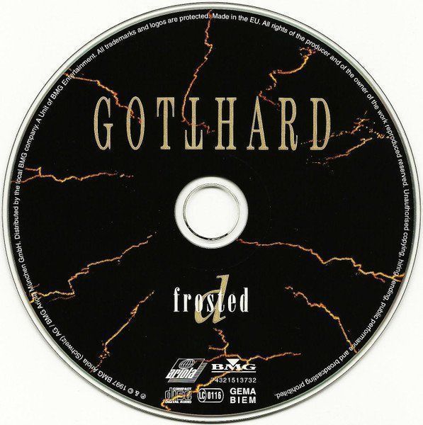 CD: Gotthard - (d)Frosted [Ariola] – Usato da Unterbäch venduto da waqil 2