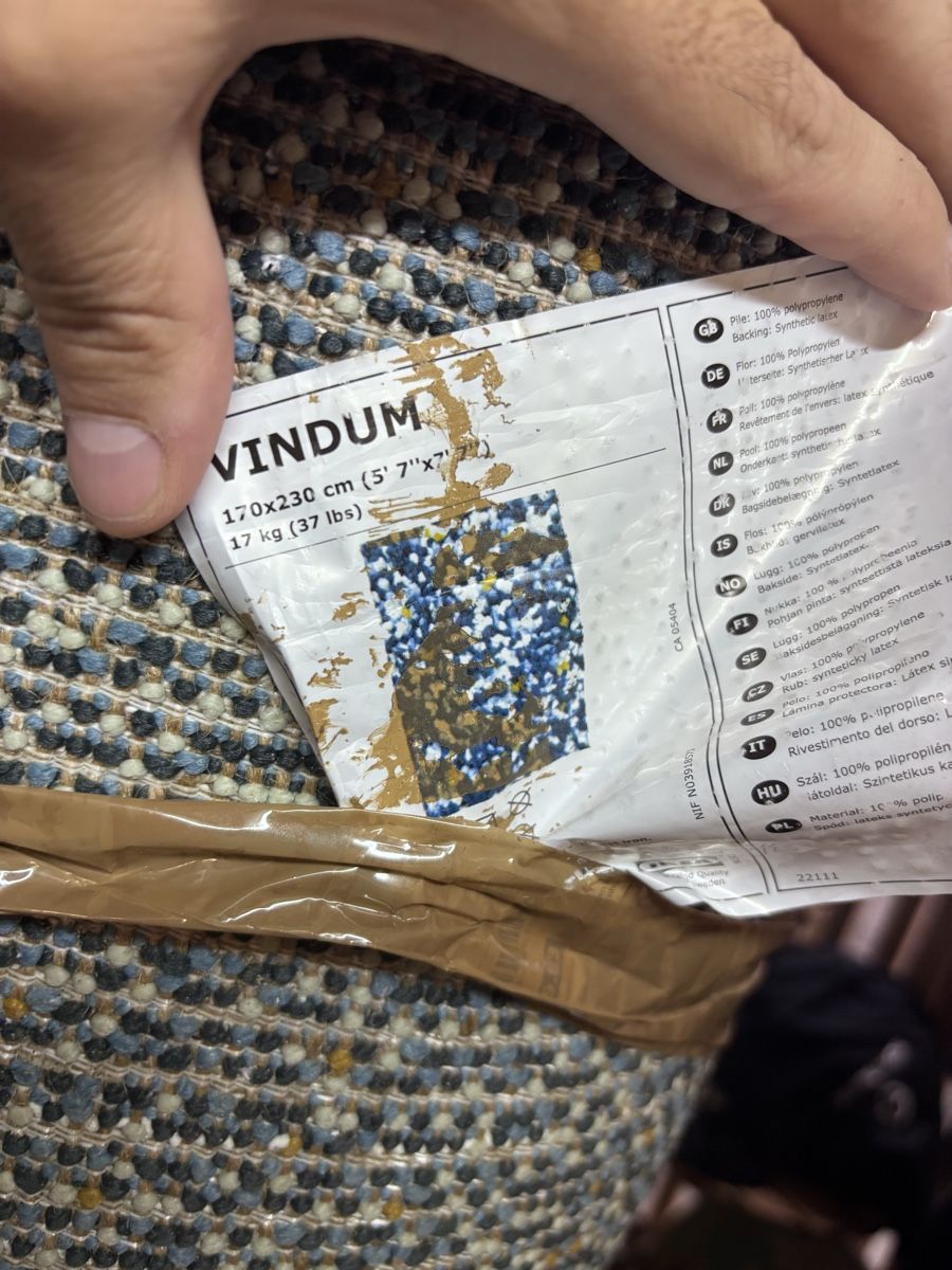 Tappeti: VINDUM rug 170x230 cm multicoloured good condition – Usato da Winkel venduto da Fetka 3