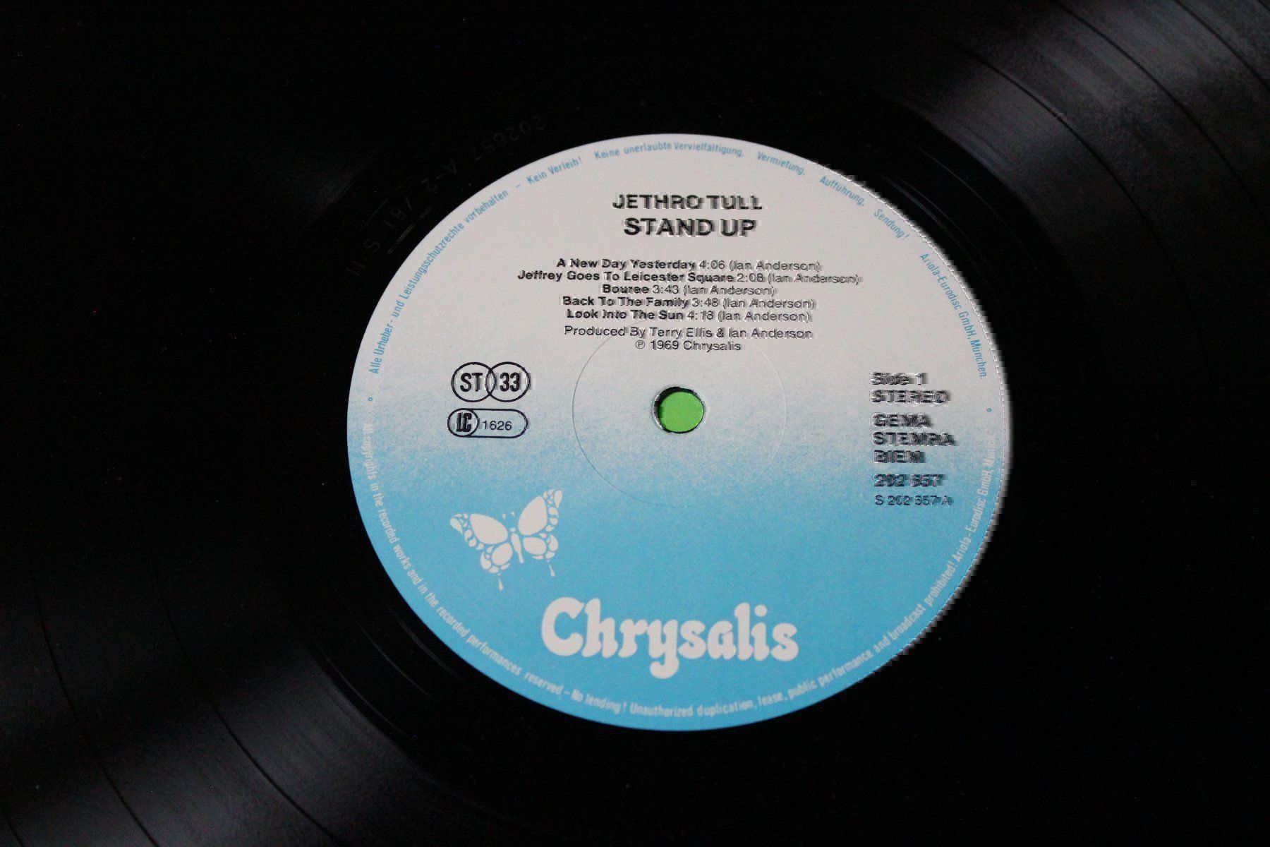 Schallplatten: Jethro Tull - Stand up 1969 LP Vinyl – Gebraucht aus Tübach von JamesStone 3