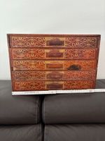 Antiker DMC Garnschrank Vintage Meuble de metier 5 Schublade