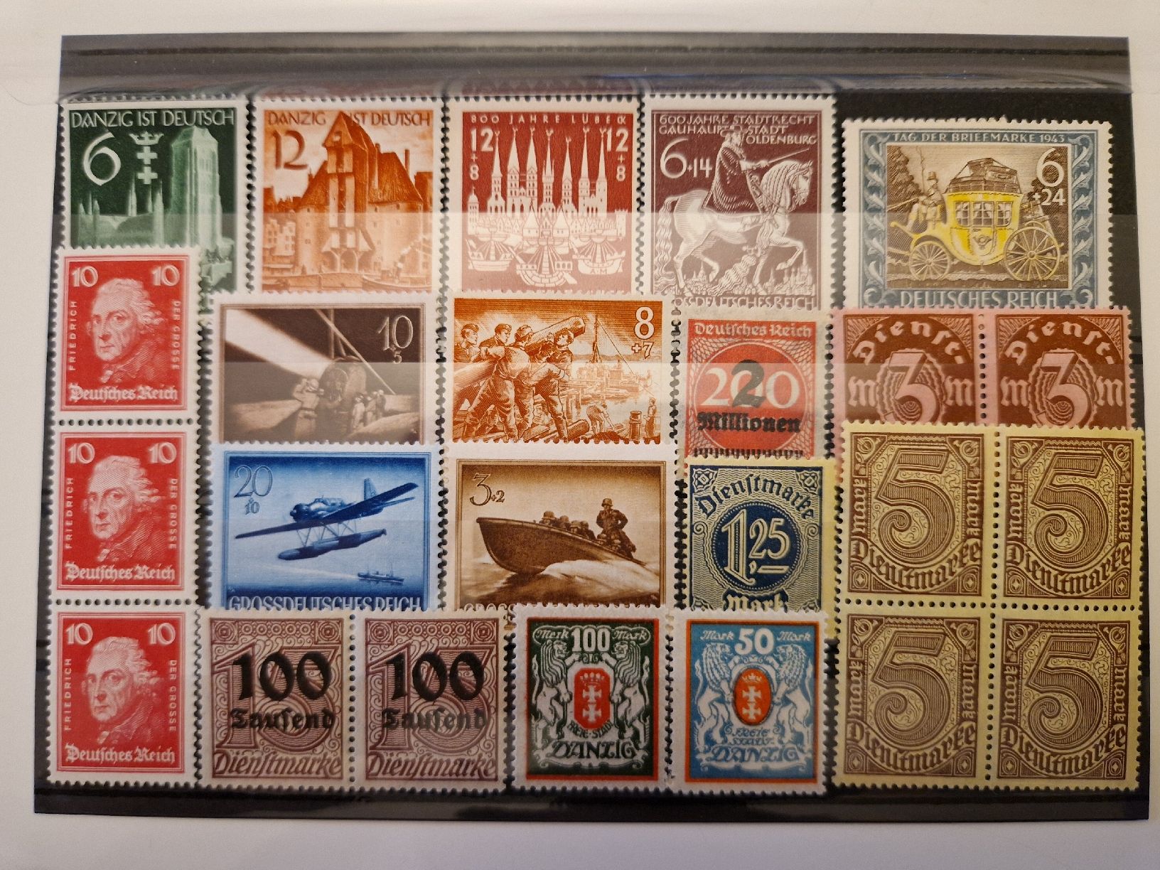 Tous les timbres: Deutsches Reich Briefmarken POSTFRISCH – Neuf (Voir description) à St. Gallen par Enrico_SG