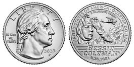 US Quarter American Women Bessie Colemann 2023