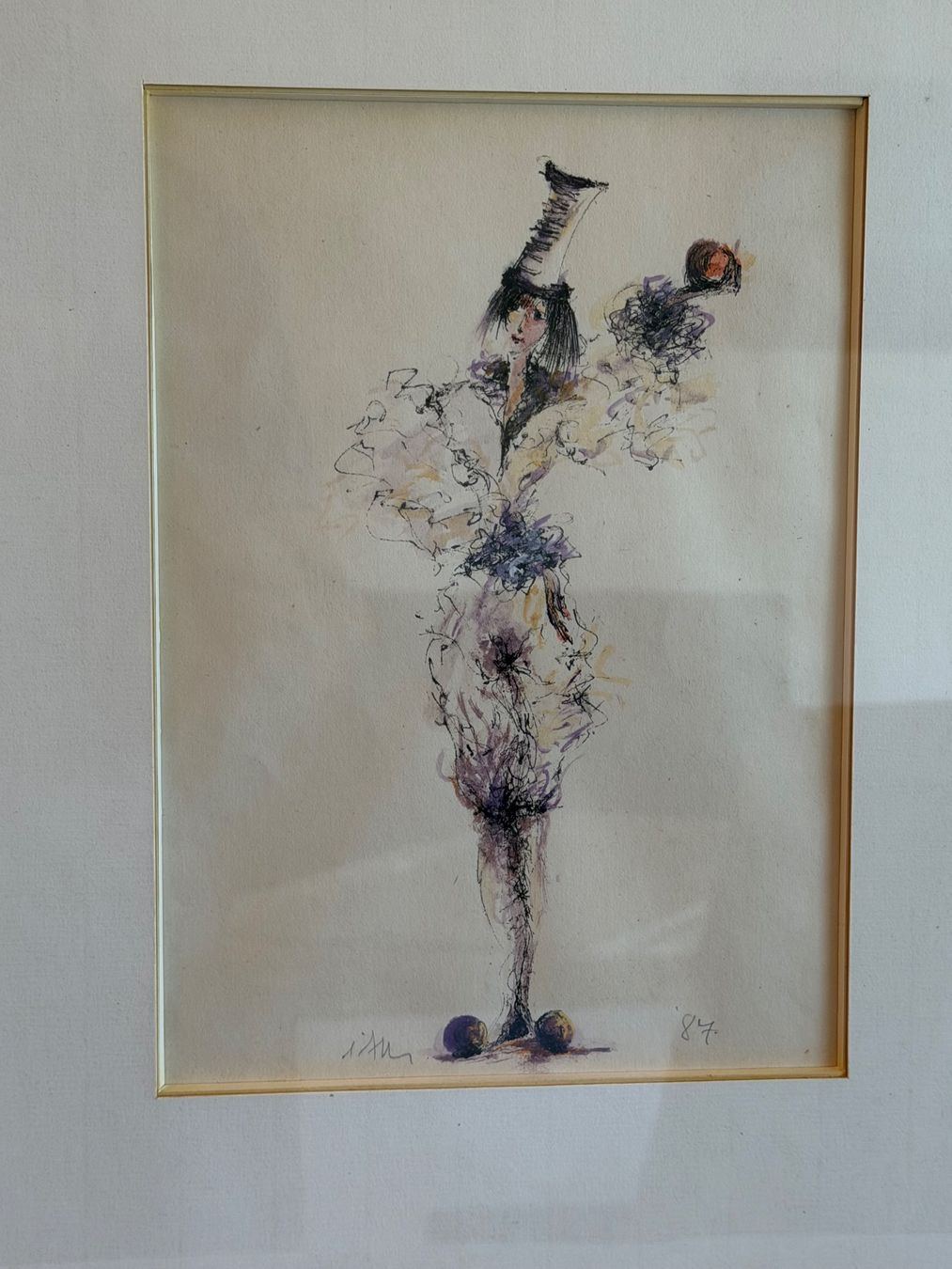 Dipinti: GORDON D'ARCY 1987 Original Gemälde – Usato da Basel venduto da PAUL_ART 2