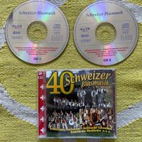 SCHWEIZER BLASMUSIK-2CD 40 HITS