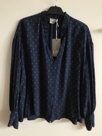 Chemisier LAB bleu foncé neuf avec étiquette, taille L