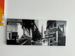 NYC & Paris Leinwand Bilder