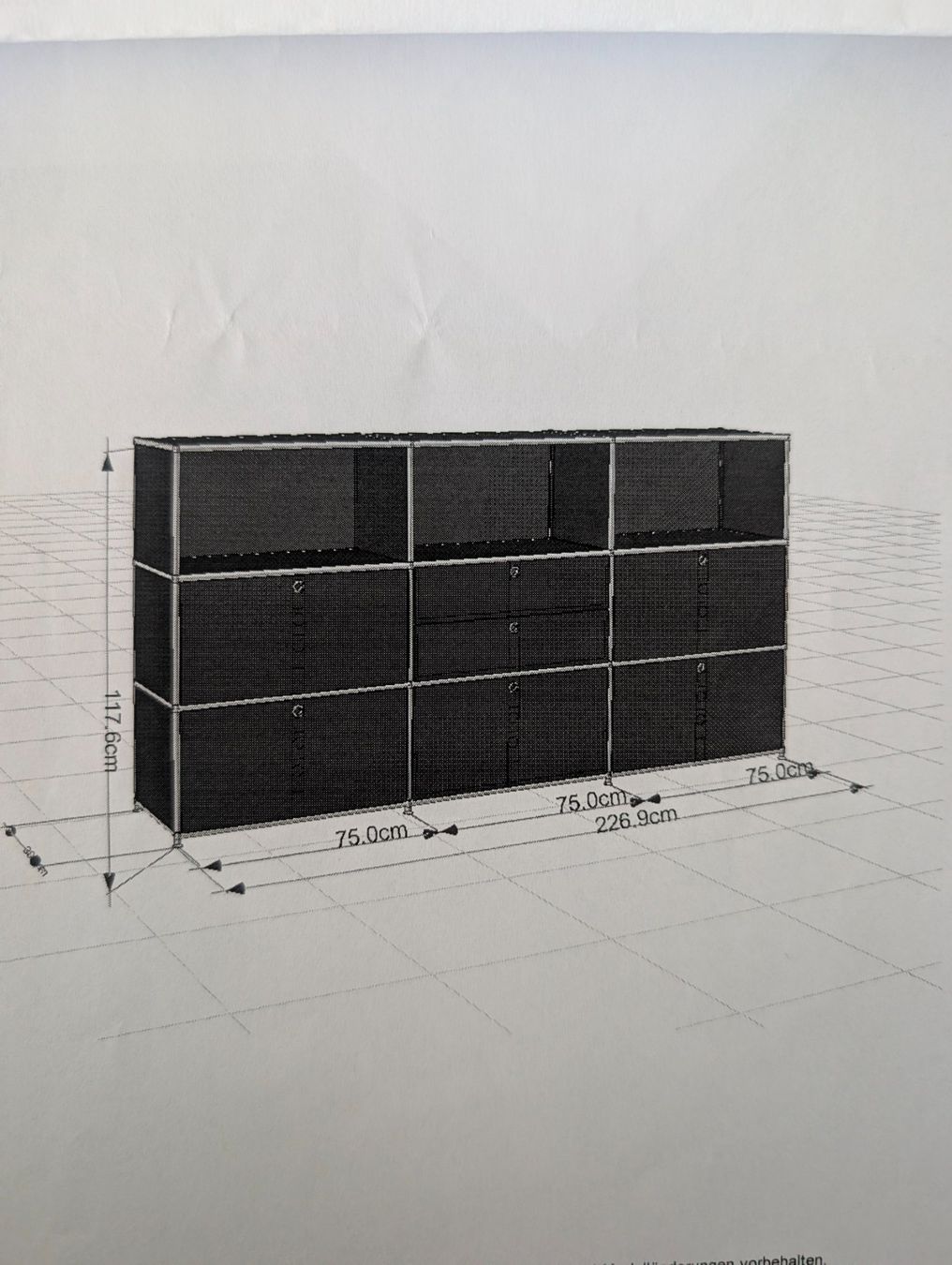 Interio Scaffali: QUADRO (Interio) Sideboard – Usato da Luzern venduto da RSid 1