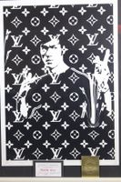 Death NYC "Pop Art Druck" Handsigniert, Bruce Lee