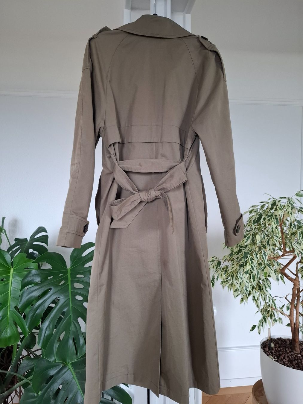 Pull&Bear Giacche: Trench-coat Pull&Bear kaki taille S - Veste de mi-saison – Nuovo (secondo la descrizione) da Neuchâtel venduto da FloKo88 1