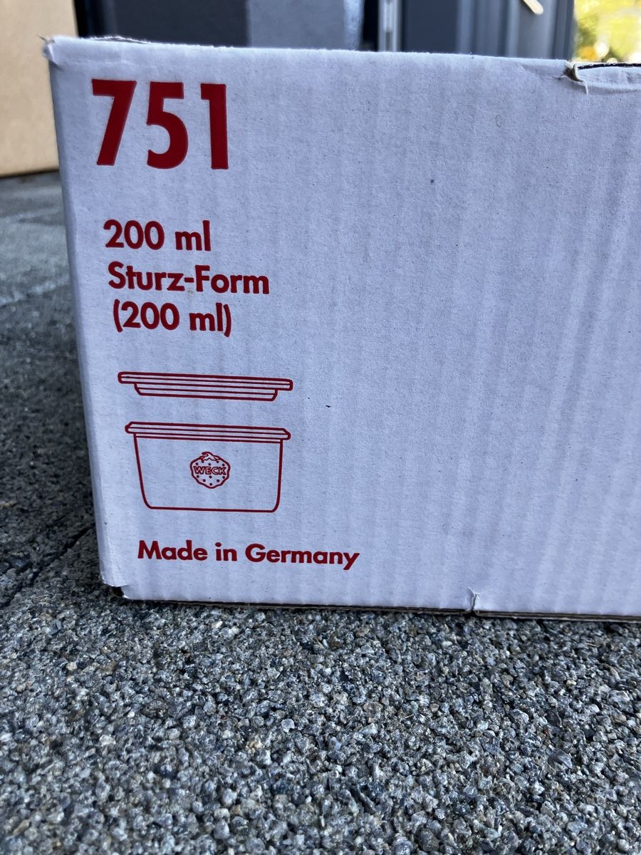 Weck Contenitori & Simili: 8 Stück Weckgläser Einmachglas 200 ml – Nuovo (secondo la descrizione) da Wittenbach venduto da ant_9ykk 2