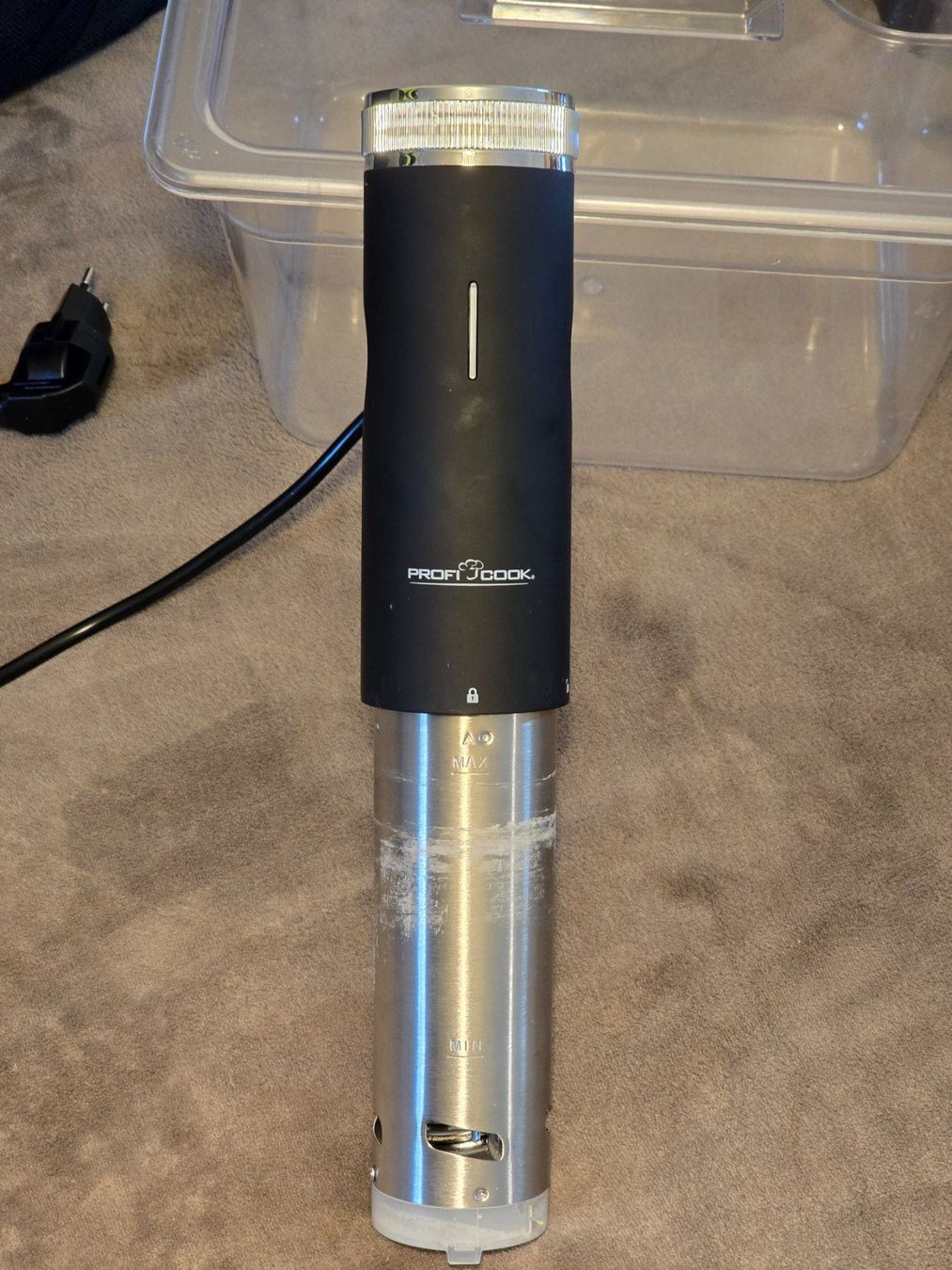 Küchengeräte: Sous Vide Stick Proficook mit Behälter – Gebraucht aus Spiez von doe92 1