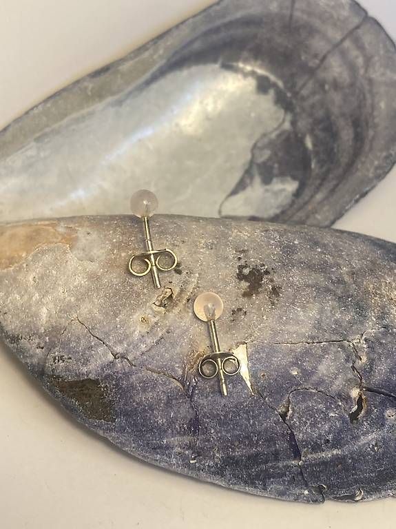 Ohrringe & -stecker: Silber und Gelbgold Ohrringe mit Steinchen – Gebraucht aus Winterthur von rox_n5tg