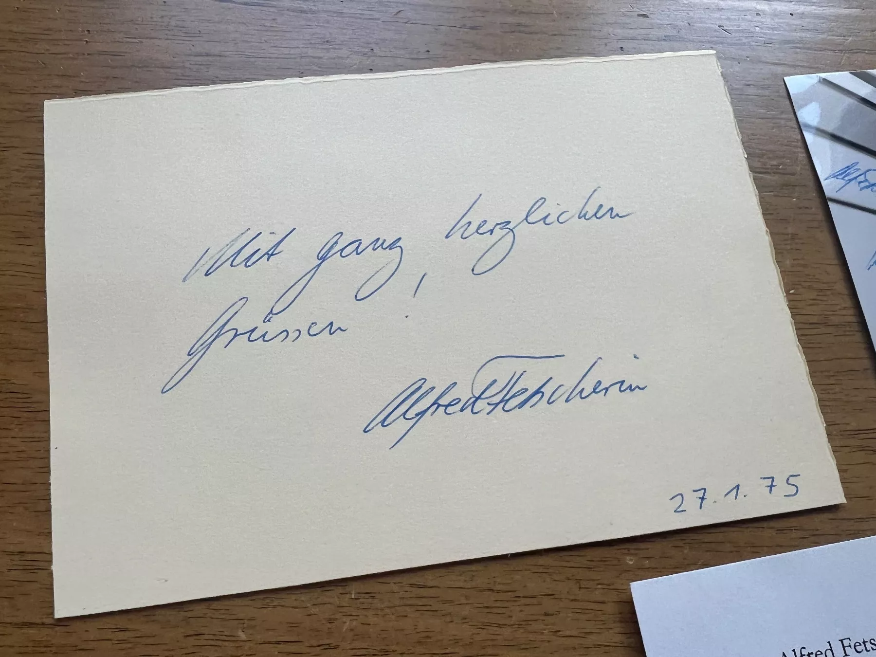 Autografi: Autogramm 239 – Usato da Glattfelden venduto da maa_qcj8 3