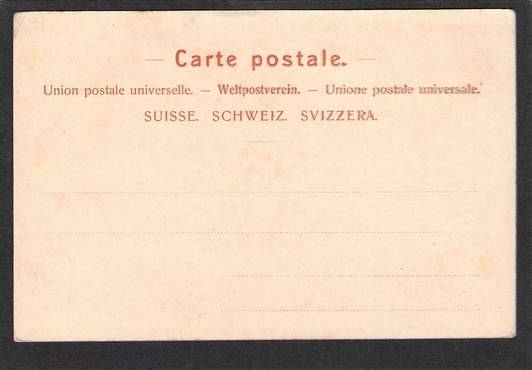 Cartoline postali: CP.TI Lugano , Piazza del Commercio – Usato da Reichenburg venduto da Pipo-67 1