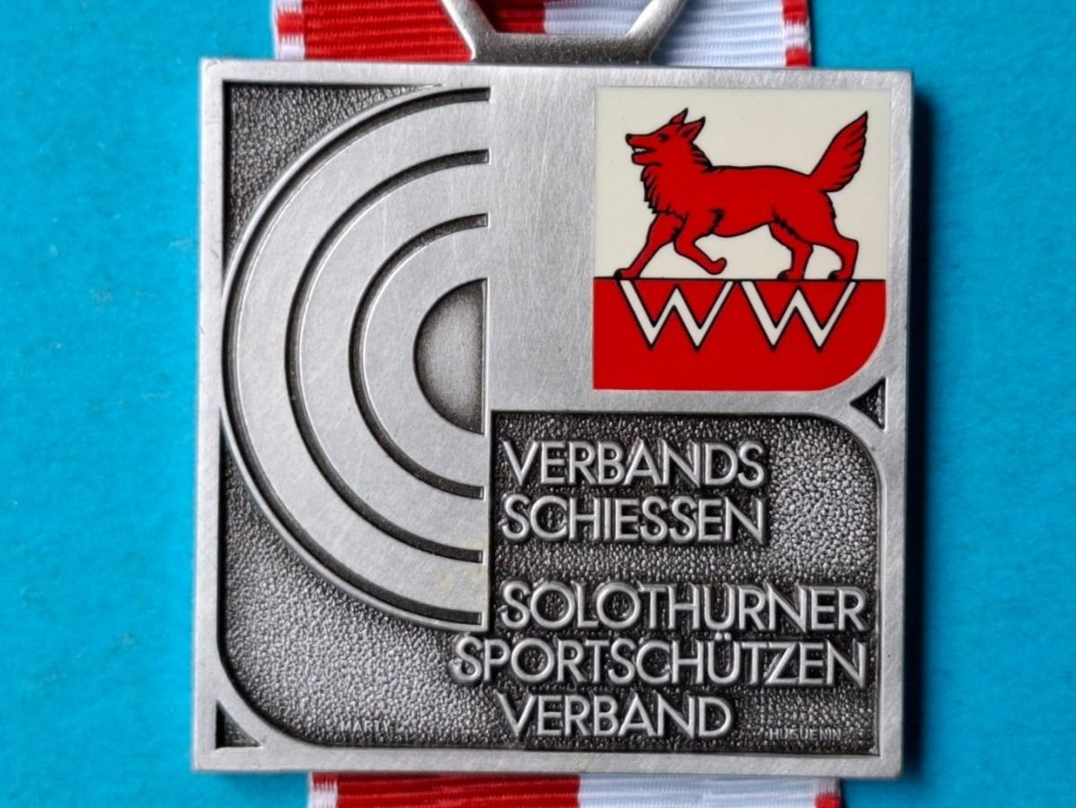 Medaglie: Solothurn Verbands Schiessen 1998 (z155) – Usato da Schwanden GL venduto da Suvorov
