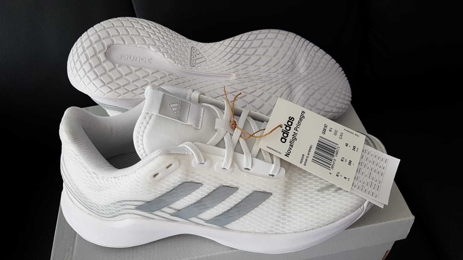 Adidas Scarpe da uomo: Hallenschuh Adidas Novaflight Primegreen Gr.40 – Nuovo e nell'imballaggio originale da Zürich venduto da ata_c8nh 3