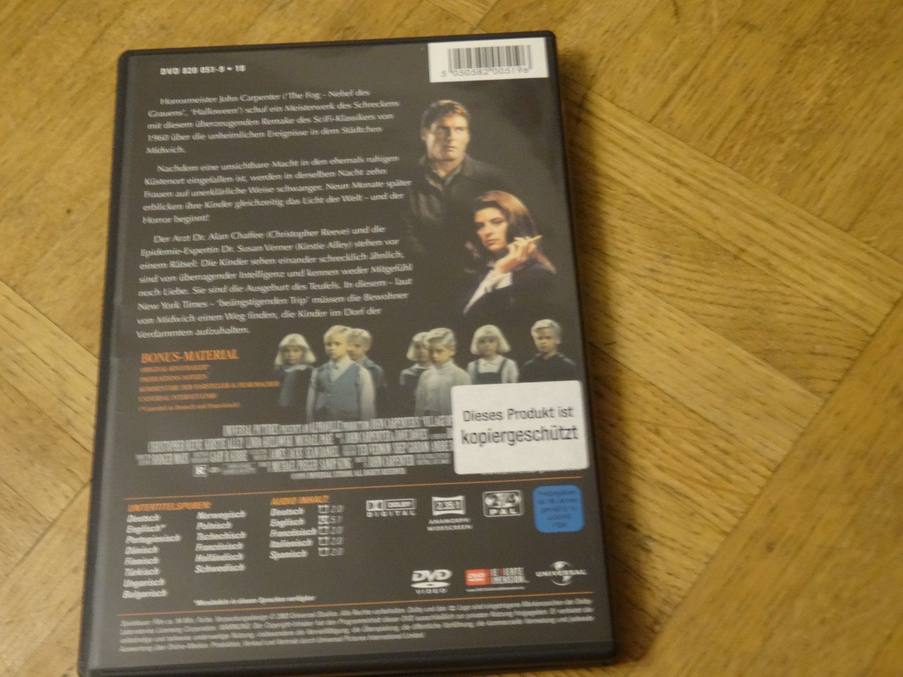Alle DVDs: DVD Das Dorf der Verdammten – Gebraucht aus Olten von Disc-Verkauf 2