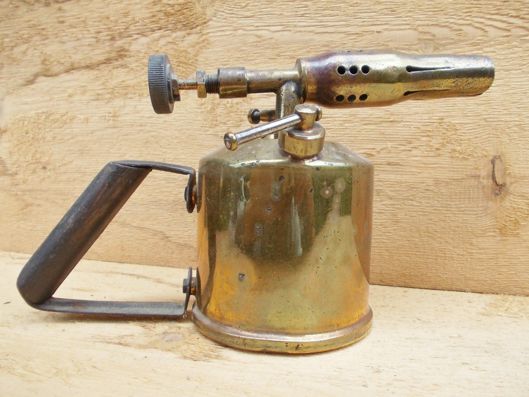 Tutti gli attrezzi: Antike Lötlampe CANON 75 Messing Brenner – Usato da Gsteigwiler venduto da HORMIGA21 3