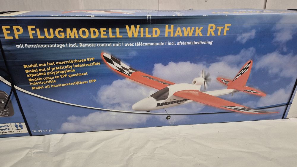 Reely Wild Hawk EP Flugmodell RTF, komplett (Gebraucht) in Lufingen für ...