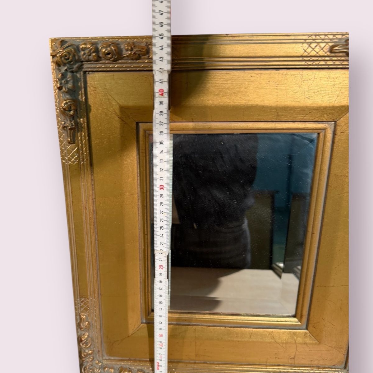 Spiegel: Vintage Gold Ornate Mirror Frame - Shabby Chic Decor – Gebraucht aus Lausanne von artnouveau04 5