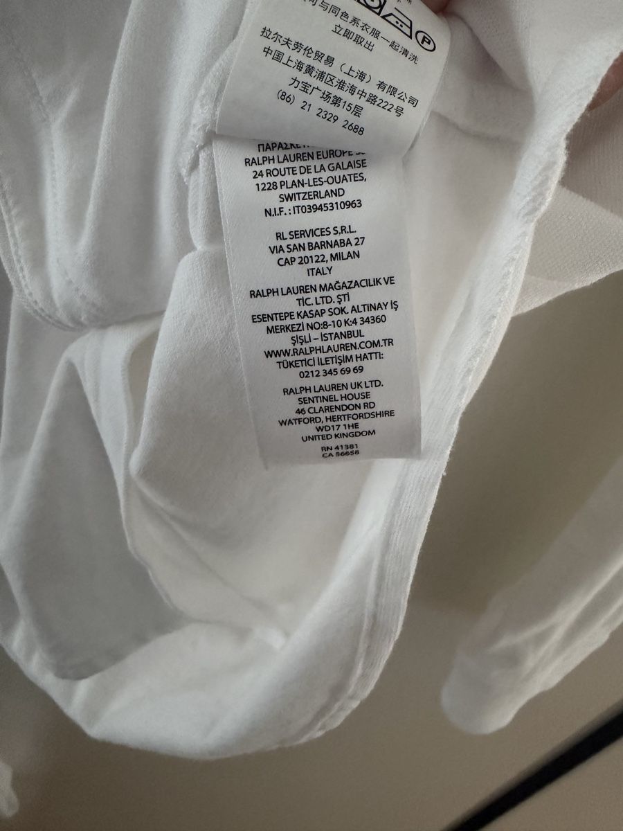 Ralph Lauren Camicie: Ralph Lauren Hemd weiss – Usato da Recherswil venduto da Noname1 2