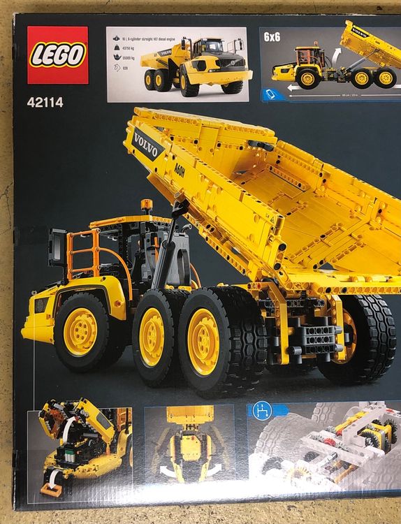 LEGO hot Technic 42114 - Knickgelenkter Volvo-Dumper (6x6) NEU in OVP