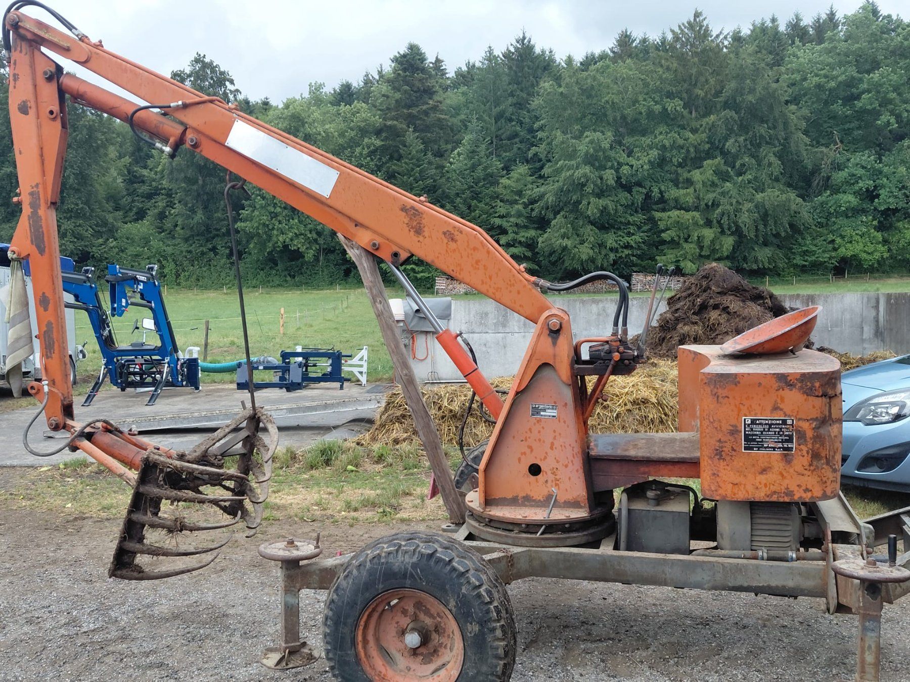 Grues: Mistkran Argenterio zu verkaufen – D'occasion à Münsingen par Marina.Horisberger 1