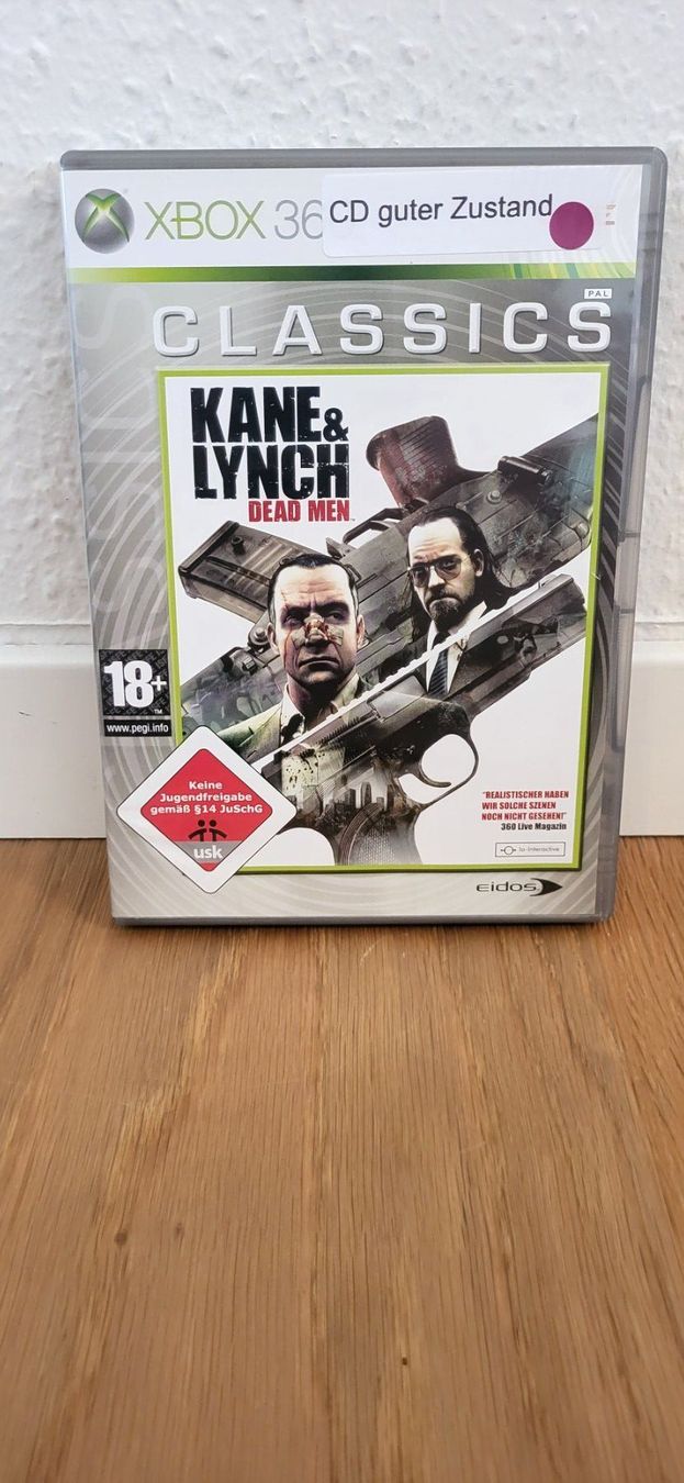 Microsoft Spiele: Xbox 360 - Kane Lynch Dead Men – Gebraucht aus Münsingen von DigitaleSpielecke