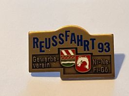 1 Pin Reussfahrt 1993 Gewerbeverein 
