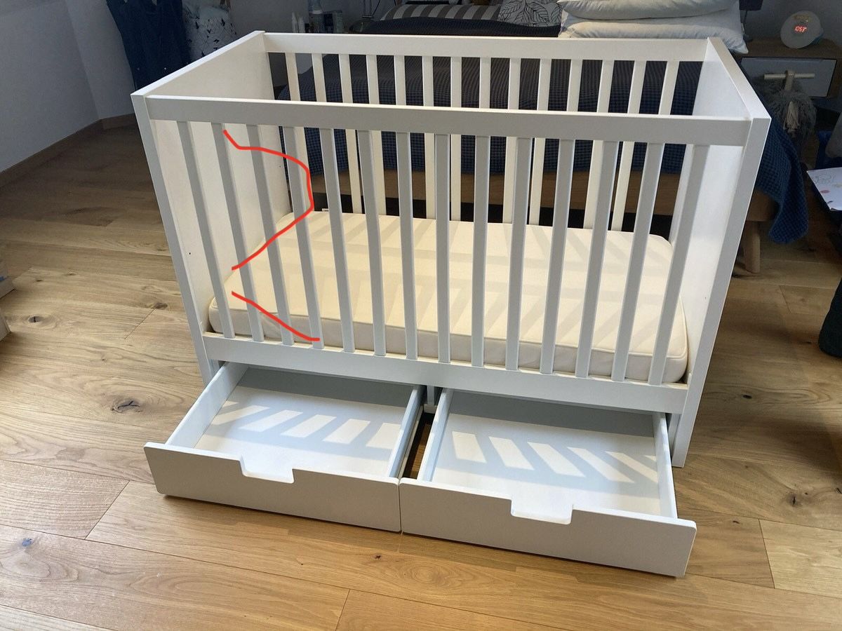 Betten: Kinderbett IKEA STUVA weiss mit Schubladen – Gebraucht aus Zimmerwald von sutol_ 3