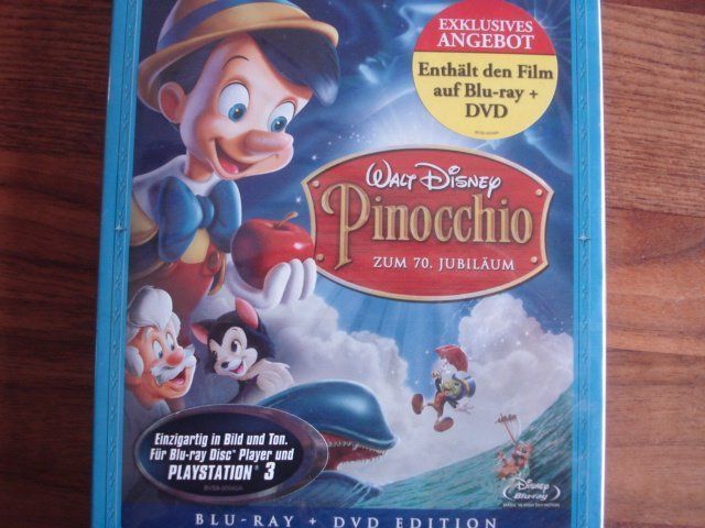 Tous les DVDs: Walt Disney Pinocchio – Neuf avec emballage d'origine à Glattpark (Opfikon) par knutli03