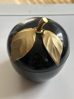 Dekorative Dose Apfel schwarz Turnwald Collection(I31)